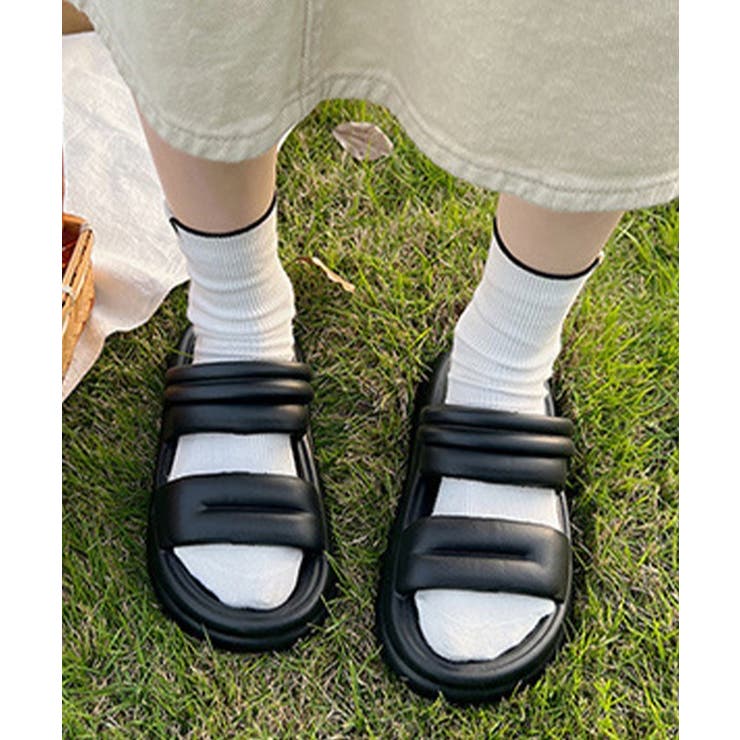 ソリッドカラー 厚底 2WAY | レースレディース  | 詳細画像4 