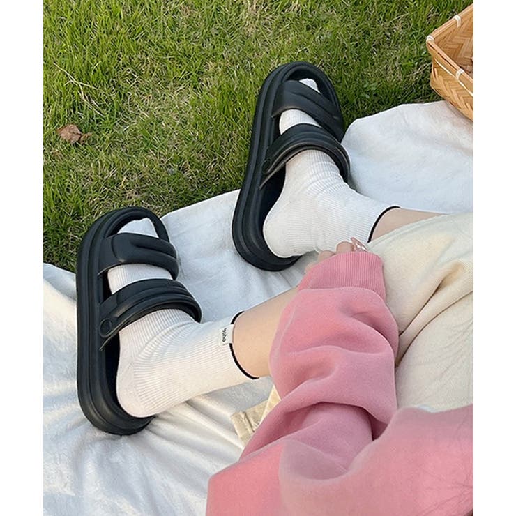 ソリッドカラー 厚底 2WAY | レースレディース  | 詳細画像5 