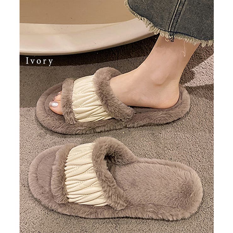 異素材 ファー 配色 | レースレディース  | 詳細画像3 