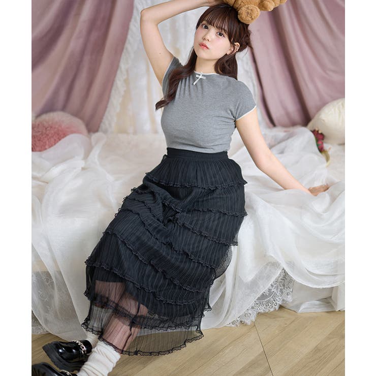 Anely シアー フリル | レースレディース  | 詳細画像8 