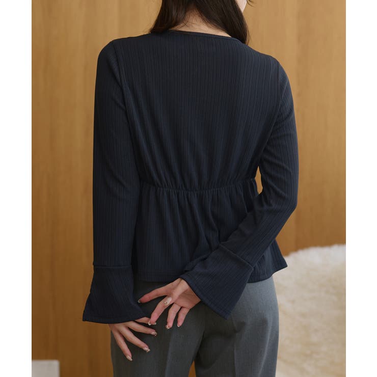 DAYRA スキッパーネック ペプラム | レースレディース  | 詳細画像8 