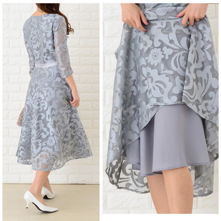 パーティードレス 総レース ミモレ丈 品番 Lclw レースレディース レース レディース のレディースファッション通販 Shoplist ショップリスト