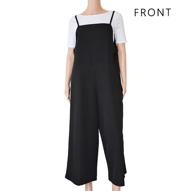 サロペット ワイドパンツ S～XL | レースレディース  | 詳細画像2 