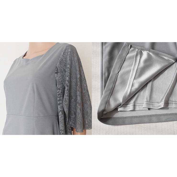 レース袖 シフォン袖 レースフレア袖 | レースレディース  | 詳細画像23 