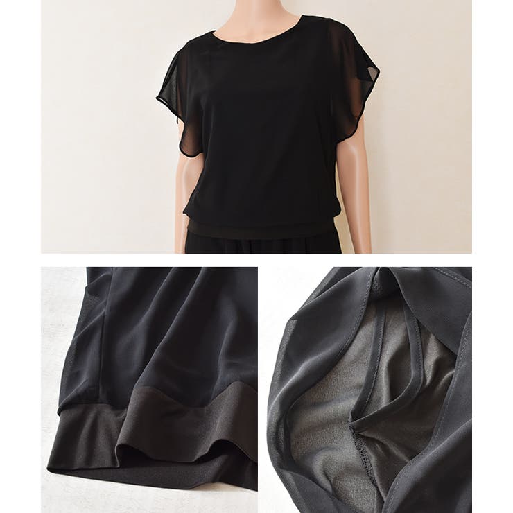 パンツドレス パーティードレス セットアップ | レースレディース  | 詳細画像16 