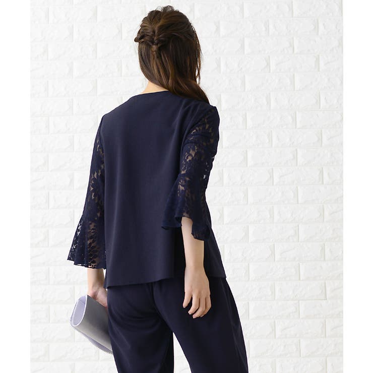 パーティードレス パンツドレス セットアップ | レースレディース  | 詳細画像13 