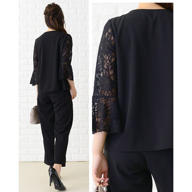 パーティードレス パンツドレス セットアップ | レースレディース  | 詳細画像9 