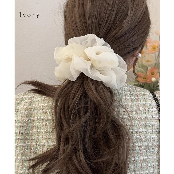 【3点セット】オーガンジー くしゅ ビッグ | レースレディース  | 詳細画像10 