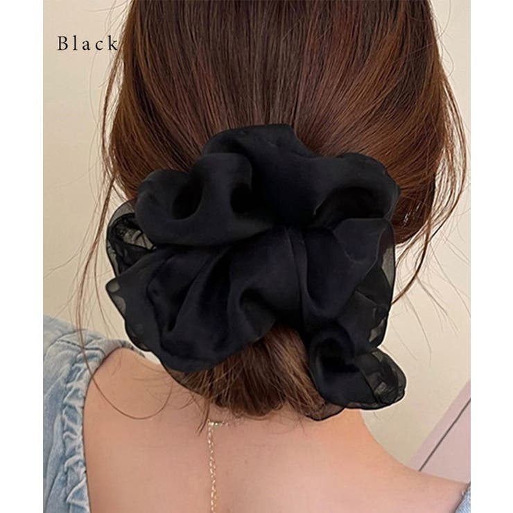 【3点セット】オーガンジー くしゅ ビッグ | レースレディース  | 詳細画像3 