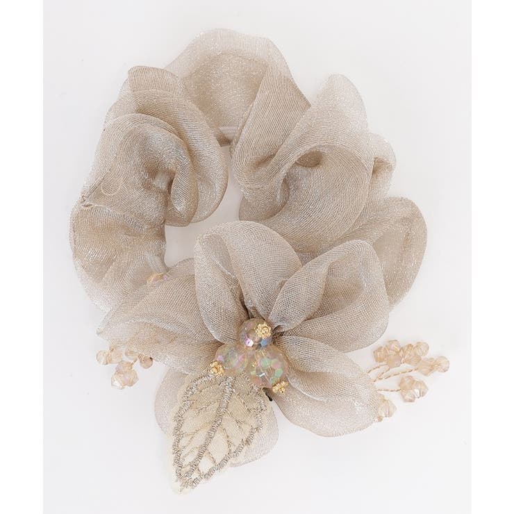 【2点セット】クリアビーズ付き ボタニカル シアー | レースレディース  | 詳細画像14 