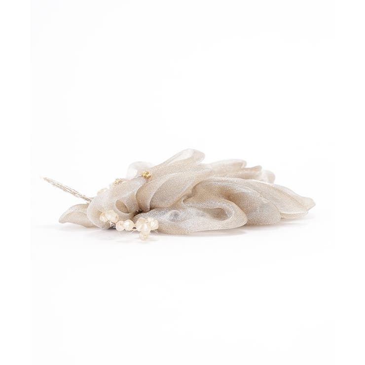 【2点セット】クリアビーズ付き ボタニカル シアー | レースレディース  | 詳細画像15 