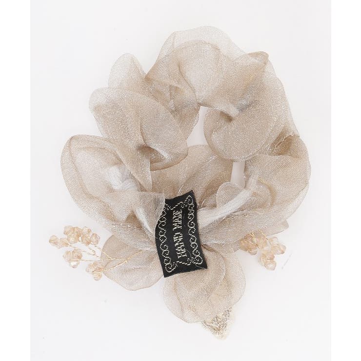 【2点セット】クリアビーズ付き ボタニカル シアー | レースレディース  | 詳細画像16 