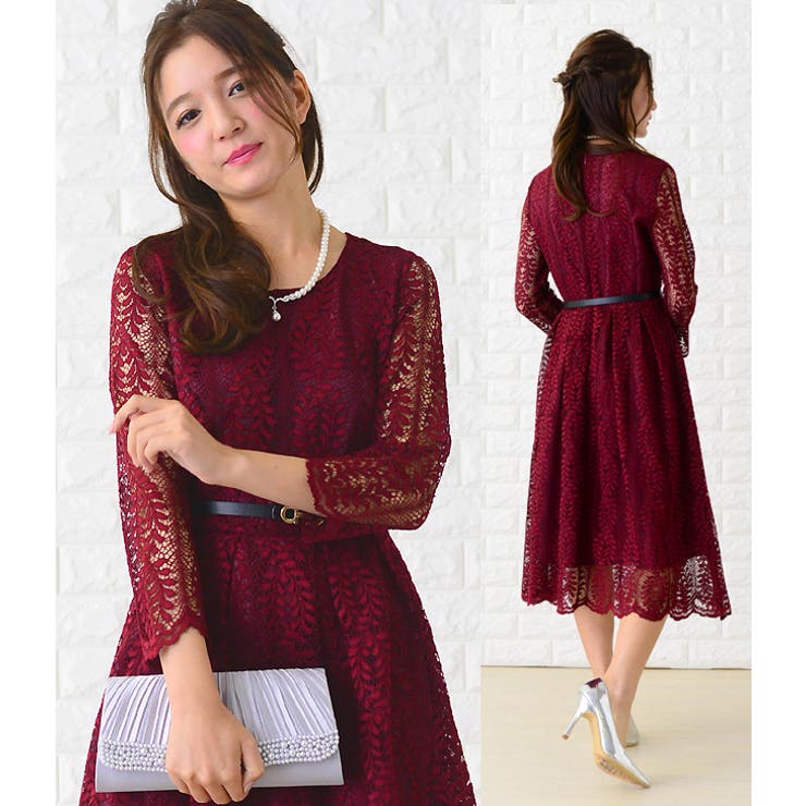 ワンピース 総レース パーティードレス | レースレディース  | 詳細画像22 