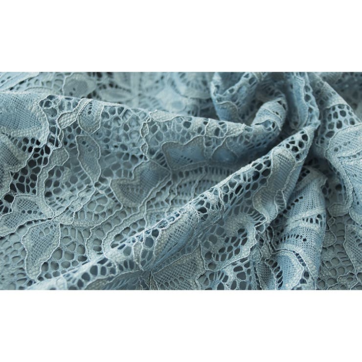 レース切替 ロングワンピース パーティードレス | レースレディース  | 詳細画像17 