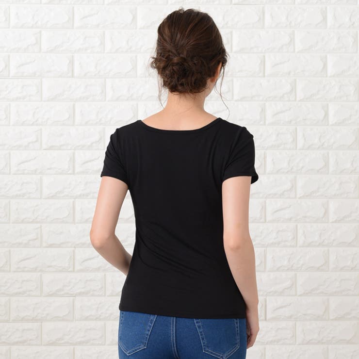 カップ付き 半袖 Tシャツ | レースレディース  | 詳細画像9 