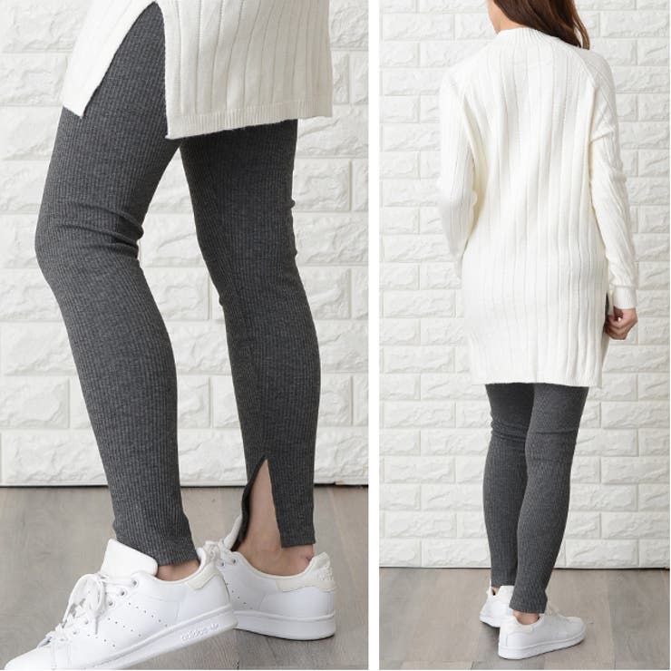 選べる2タイプ リブレギンス ウエストゴム | レースレディース  | 詳細画像16 