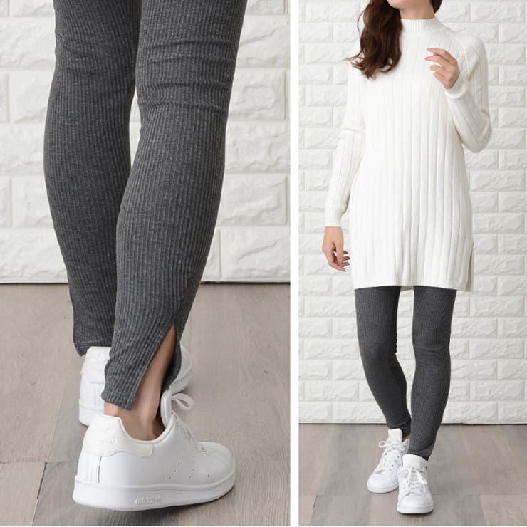 選べる2タイプ リブレギンス ウエストゴム | レースレディース  | 詳細画像8 