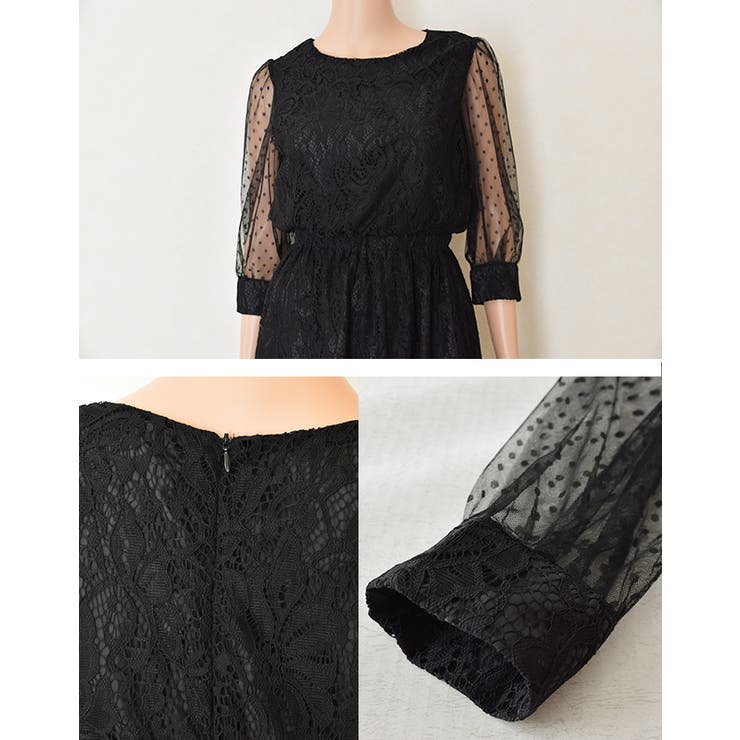ロングドレス ワンピース レディース | レースレディース  | 詳細画像18 