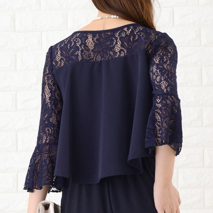 パーティードレス 七分袖 パンツスーツ | レースレディース  | 詳細画像14 