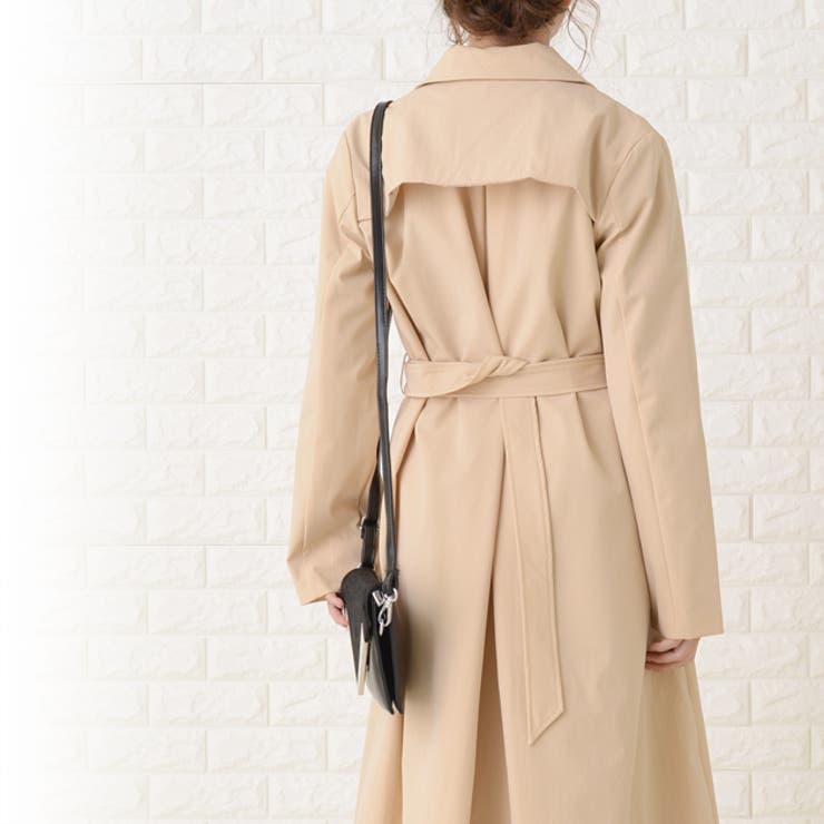 CLEL チェスターコート コート 「CLEL」Loose Cord Lace Long