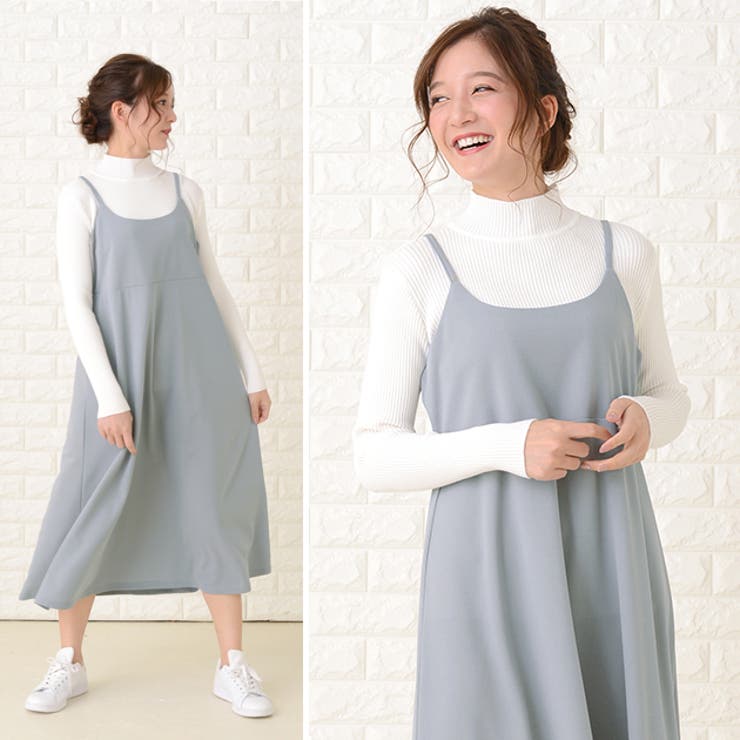 キャミワンピース ロングワンピース ノースリーブ | レースレディース  | 詳細画像11 