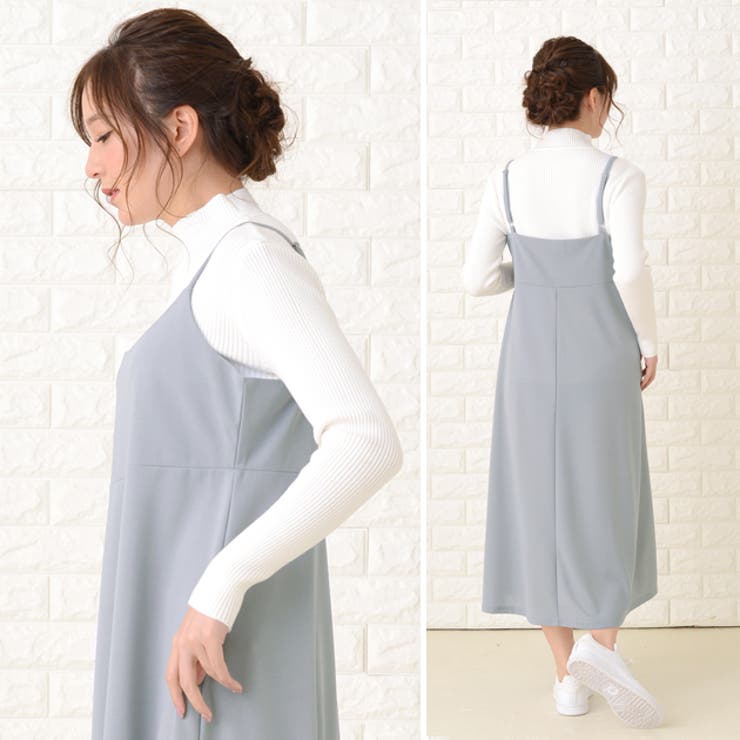 キャミワンピース ロングワンピース ノースリーブ | レースレディース  | 詳細画像12 