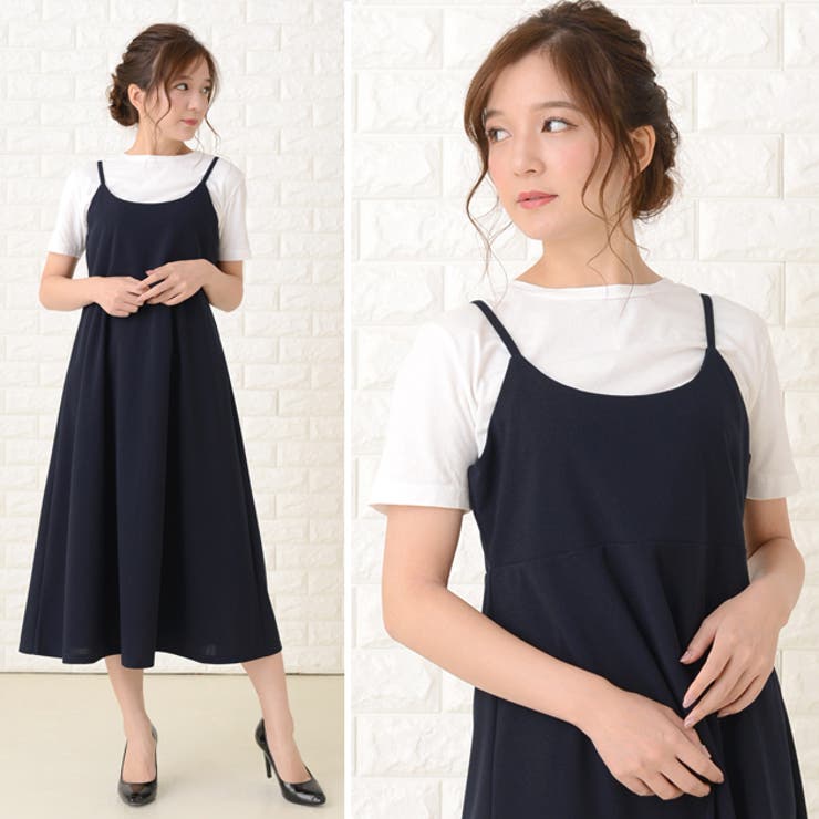 キャミワンピース ロングワンピース ノースリーブ | レースレディース  | 詳細画像15 