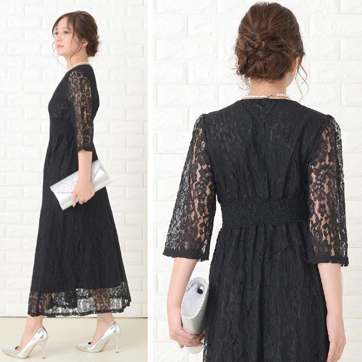 パーティードレス 総レース ワンピース | レースレディース  | 詳細画像10 