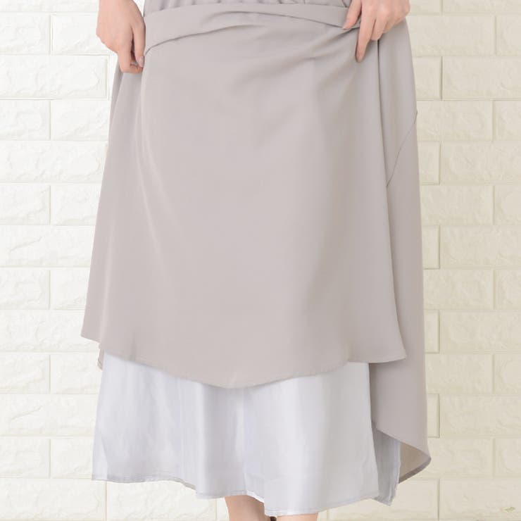 ロングドレス ドットチュール袖 ワンピース | レースレディース  | 詳細画像17 