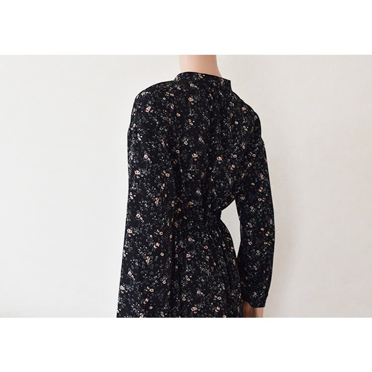 花柄ワンピース フラワープリント フレアワンピ | レースレディース  | 詳細画像25 