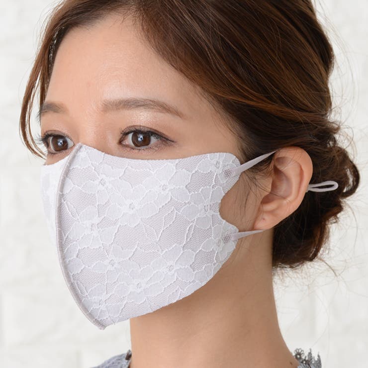 【5枚セット】マスク 花柄 レース | レースレディース  | 詳細画像16 