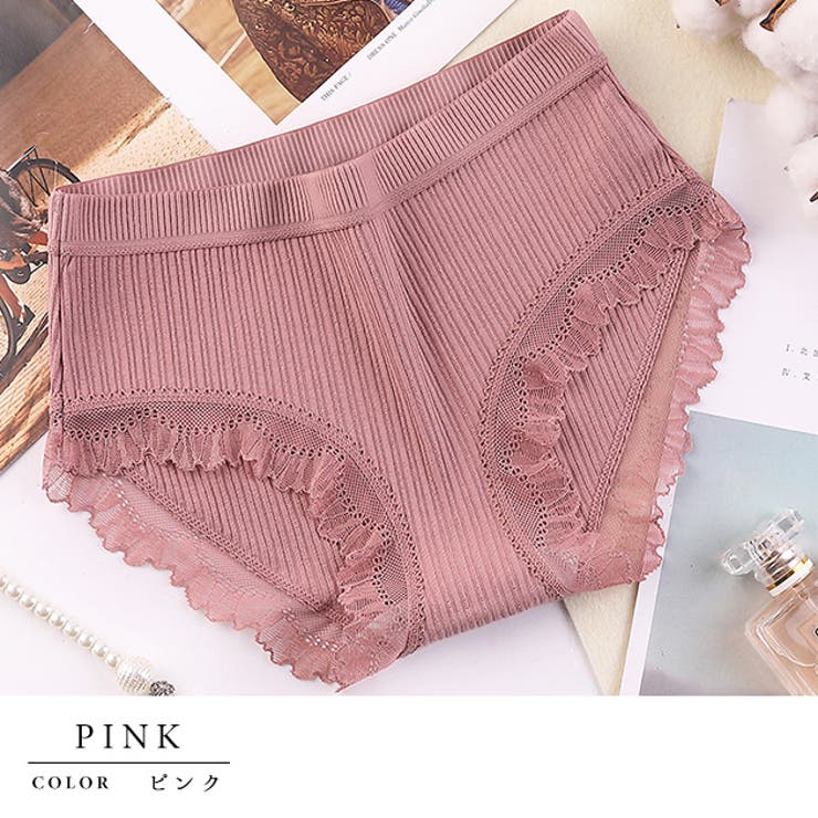 ショーツ 3枚セット 同色三枚組[品番：LCLW0001493]｜レース