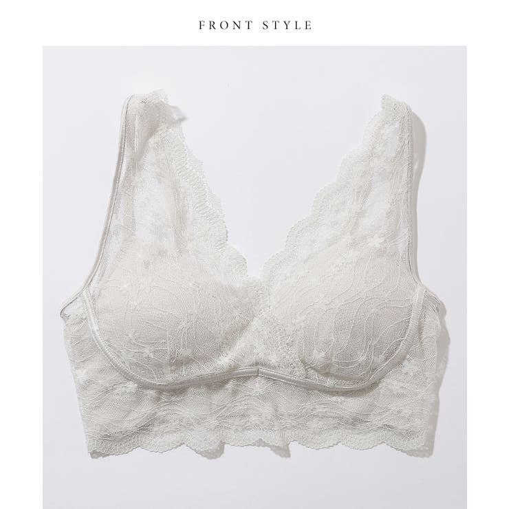 小花柄 レーシィ スカラップ | レースレディース  | 詳細画像16 