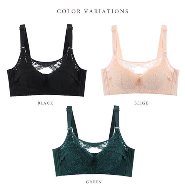 リッチレース ソフトブラ ノンワイヤー | レースレディース  | 詳細画像10 