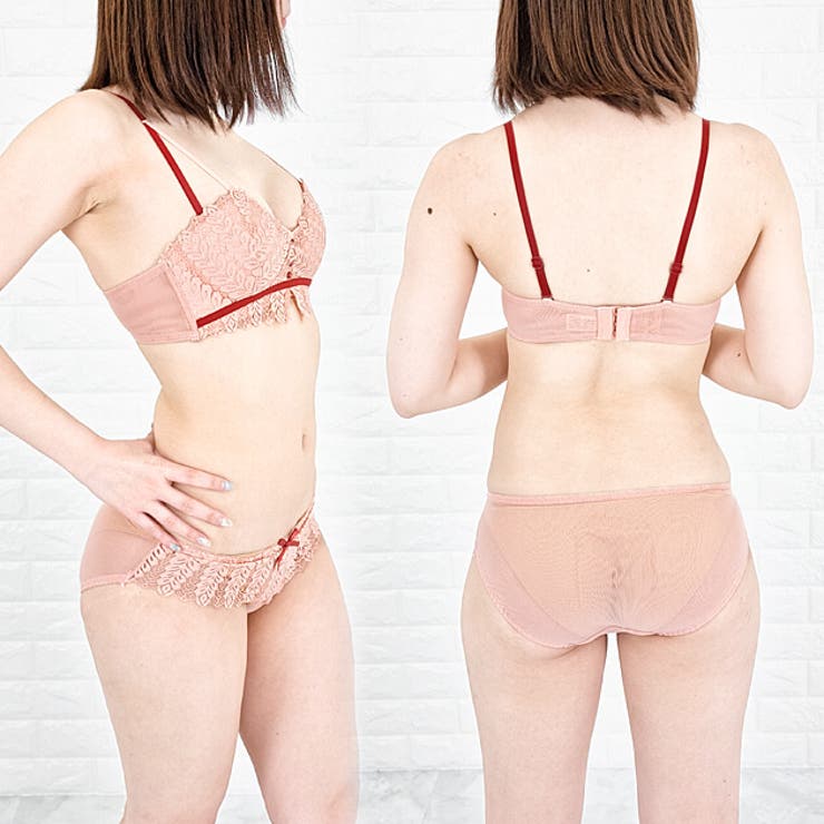 ノンワイヤーブラショーツ 2点セット レース | レースレディース  | 詳細画像18 