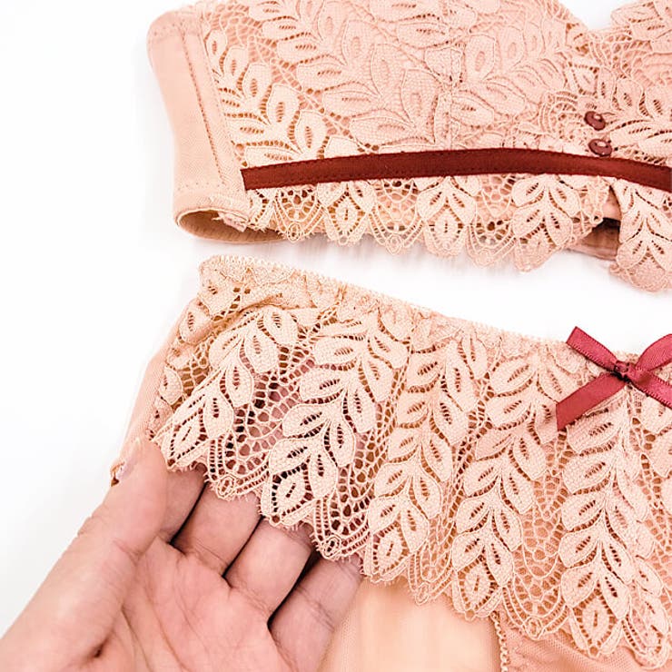 ノンワイヤーブラショーツ 2点セット レース | レースレディース  | 詳細画像5 