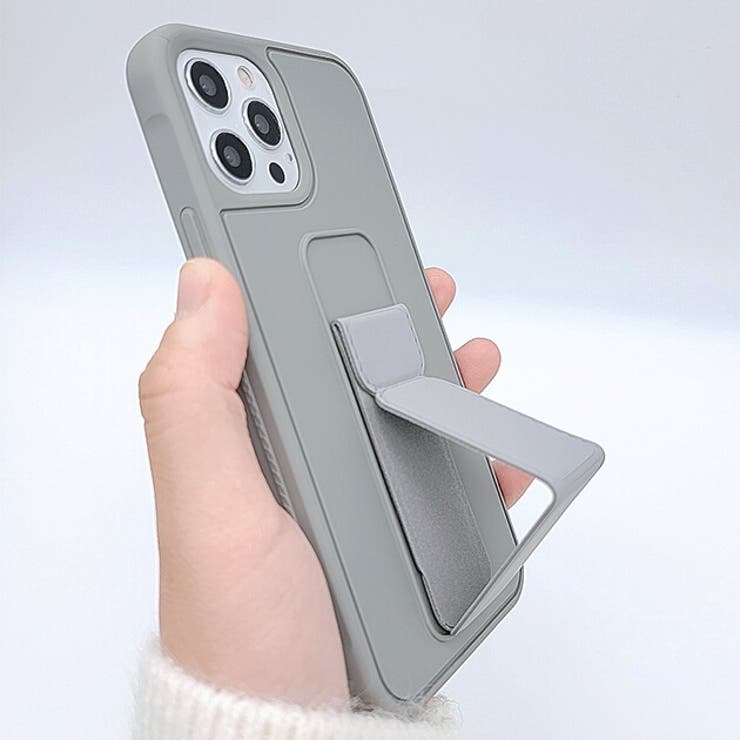 スタンド付き iPhoneケース iPhone12[品番：LCLW0001914