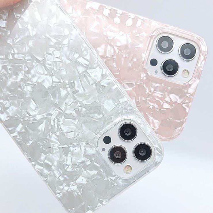 オーロラシェル iPhone12 ケース[品番：LCLW0001915]｜レース