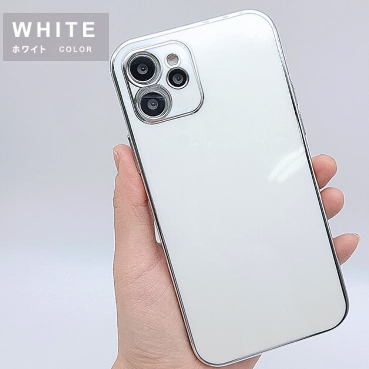 シンプル iPhone12 ケース[品番：LCLW0001908]｜レース