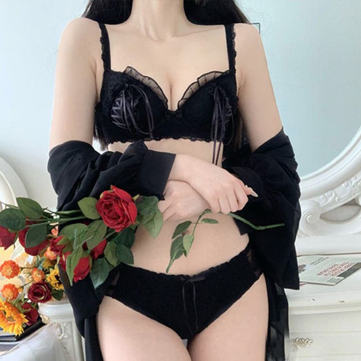 ブラショーツ 2点セット フリルレース | レースレディース  | 詳細画像1 