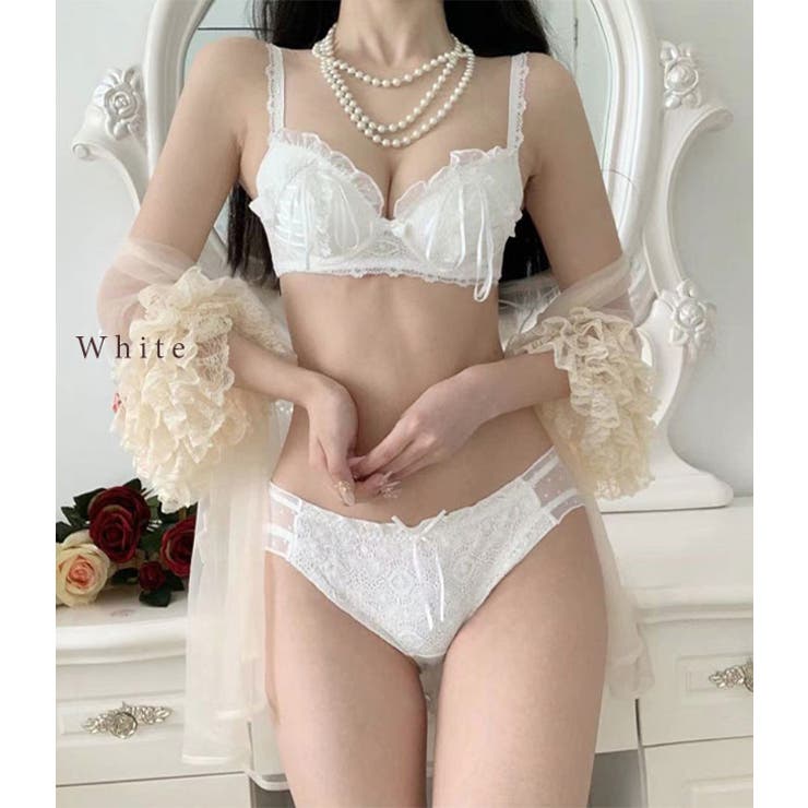 ブラショーツ 2点セット フリルレース | レースレディース  | 詳細画像7 