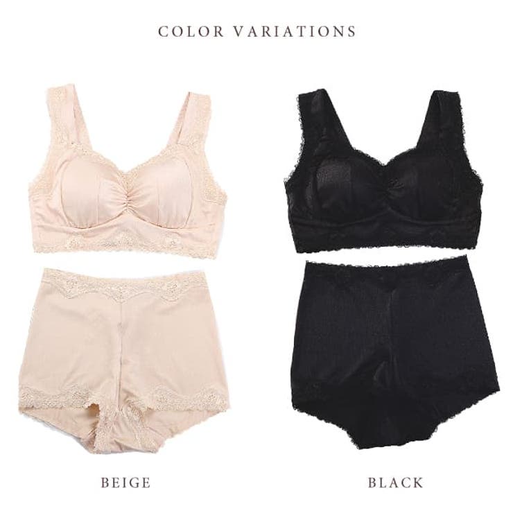 ノンワイヤー ナイトブラ ショーツ | レースレディース  | 詳細画像5 