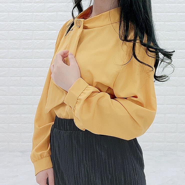 ボウタイ ボリューム袖 シャツ | レースレディース  | 詳細画像7 