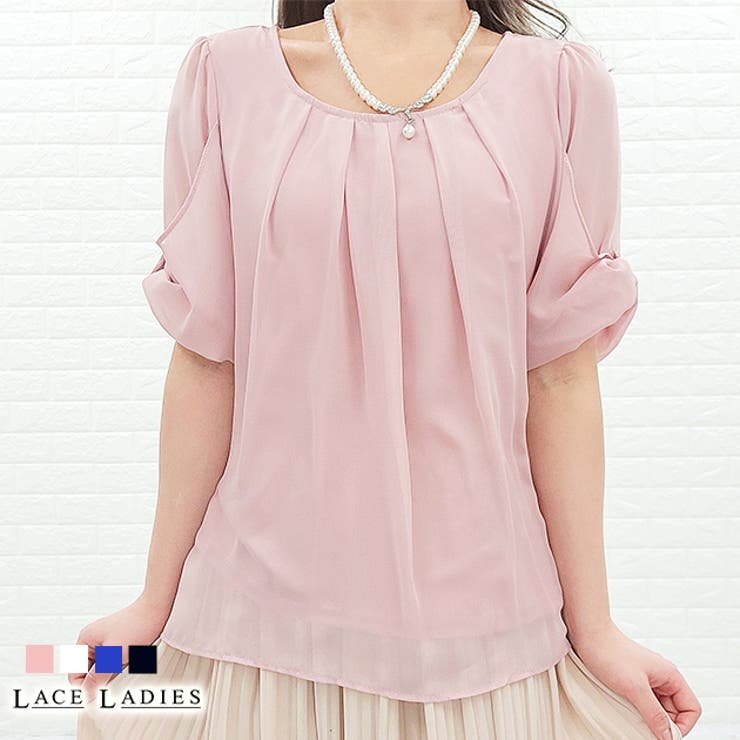 シフォン レース ブラウス 品番 Lclw レースレディース レース レディース のレディースファッション通販 Shoplist ショップリスト