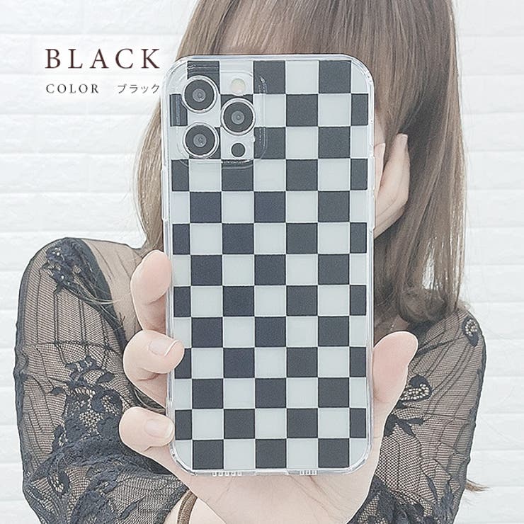 チェッカーフラッグiPhoneケース iPhone12 ケース | レースレディース  | 詳細画像2 