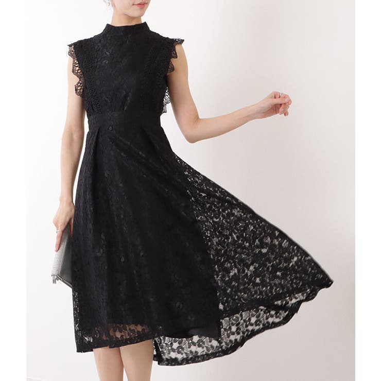 フィッシュテール ワンピース ドレス[品番：LCLW0002319