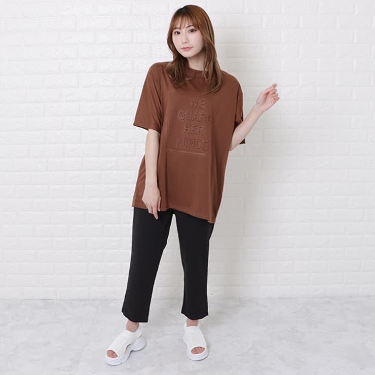 [美品]goa 半袖 カットソー オーバーサイズ L 半袖 オーバーサイズ Tシャツ[品番：LCLW0002433]｜レース