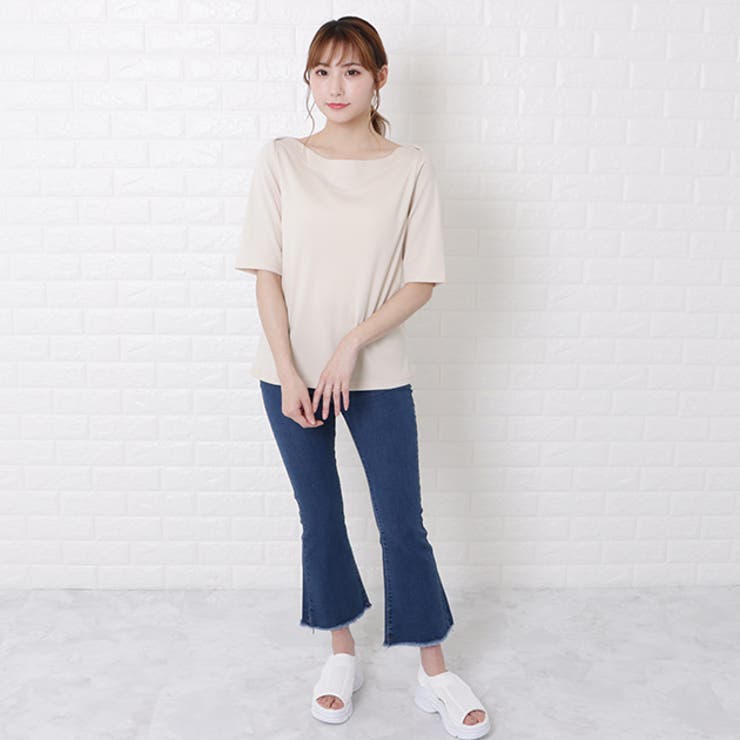 tシャツ リンクルレース ボートネックカットソー レディース 楽天市場】【 クラシカルエルフ classical elf 】 tシャツ