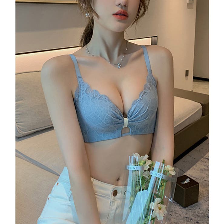 ノンワイヤー ブラジャー ショーツ | レースレディース  | 詳細画像13 