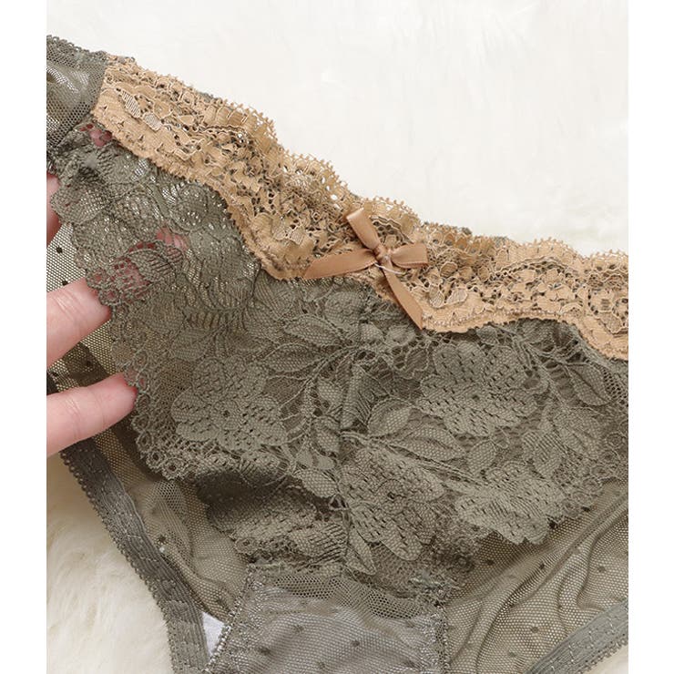 ノンワイヤー ブラジャー ショーツ | レースレディース  | 詳細画像19 